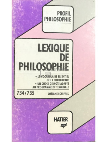 Lexique de philosophie