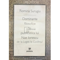 Dominante filosofice in publicistica lui Nae Ionescu