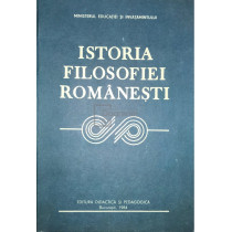 Istoria filosofiei romanesti