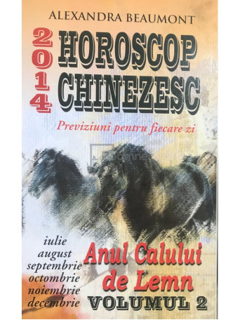 Horoscop Chinezesc 2014