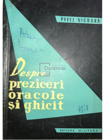 Despre preziceri, oracole si ghicit