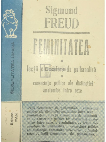 Sigmund Freud - Feminitatea - 1991 - Brosata