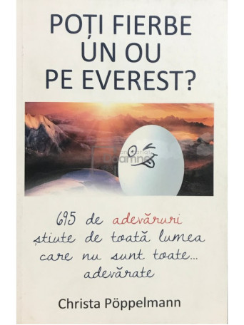 Poti fierbe un ou pe Everest?