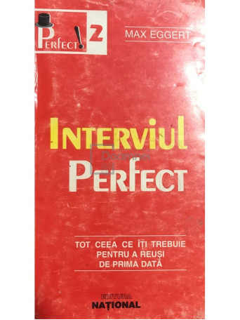 Max Eggert - Interviul perfect - 1998 - Brosata