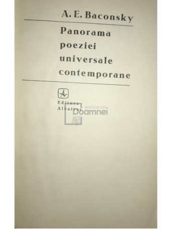 Panorama poeziei universale contemporane