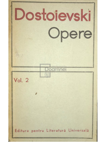 F. Dostoievski - Opere, vol. 2 - 1966 - Brosata