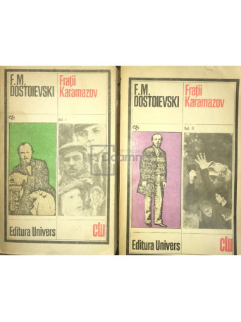 F. Dostoievski - Fratii Karamazov, 2 vol. - 1982 - Brosata