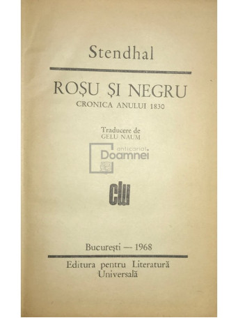 Rosu si negru