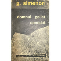 Domnul Gallet decedat