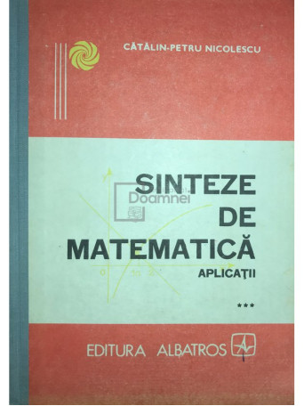 Sinteze de matematica, vol. 3