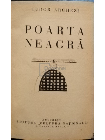 Poarta neagra, editia I