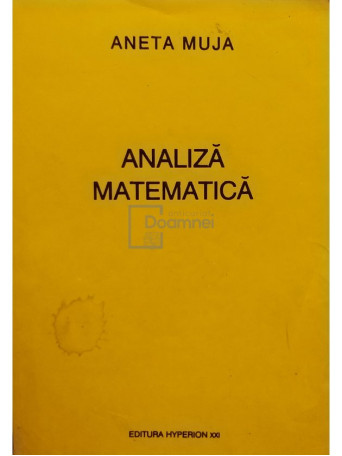 Aneta Muja - Analiza matematica - 1992 - Brosata