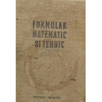 Formular matematic si tehnic