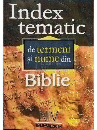 Index tematic de termeni si nume din Biblie