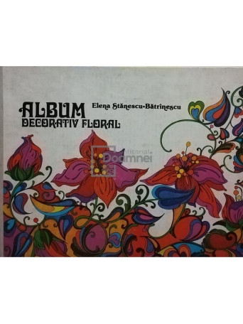 Album decorativ floral