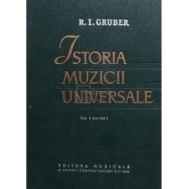 Istoria muzicii universale, vol. II, partea I