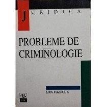 Probleme de criminologie