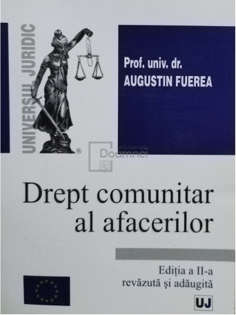 Augustin Fuerea - Drept comunitar al afacerilor - 2006 - Brosata