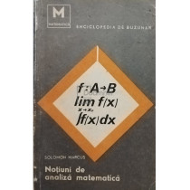 Notiuni de analiza matematica