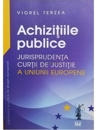 Viorel Terzea - Achizitiile publice - 2016 - Brosata