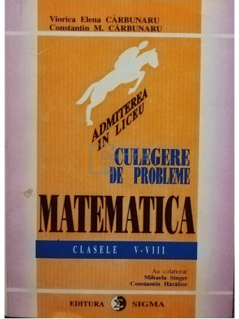 Culegere de probleme de matematica clasele V - VIII