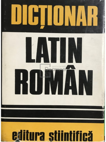 Dictionar latin-roman (ed. III)