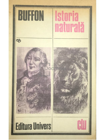 Buffon - Istoria naturala - 1984 - Brosata