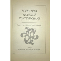 Sociologia franceza contemporana