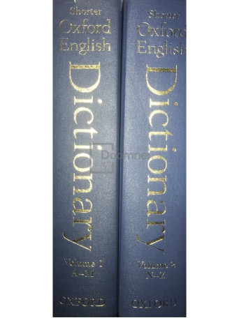 Shorter Oxford English Dictionary, 2 vol. - 2007 - Cartonata