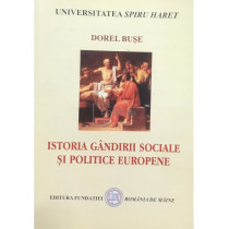 Istoria gandirii sociale si politice europene