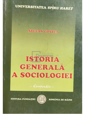 Istoria generala a sociologiei