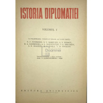 Istoria diplomatiei, vol. 1