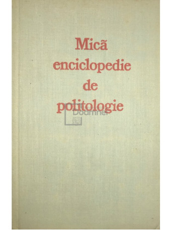 Mica enciclopedie de politologie