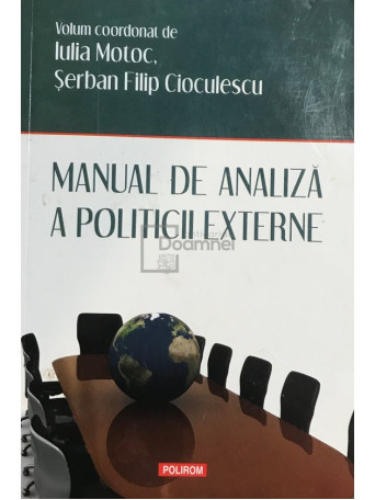 Manual de analiza a politicii externe