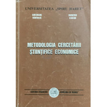 Metodologia cercetarii stiintifice economice