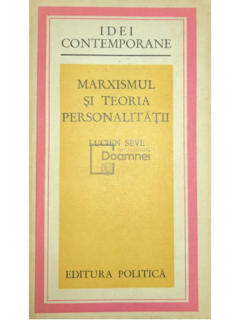 Marxismul si teoria personalitatii