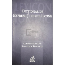 Dictionar de expresii juridice latine