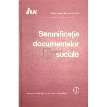 Semnificatia documentelor sociale