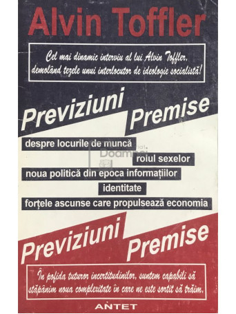 Previziuni si premise