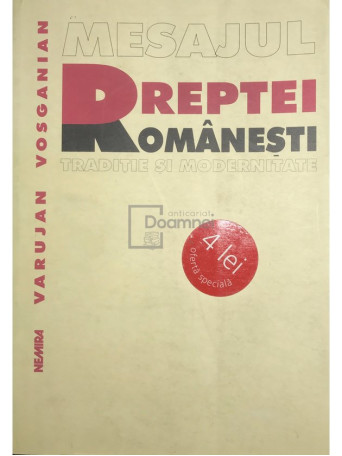 Mesajul dreptei romanesti