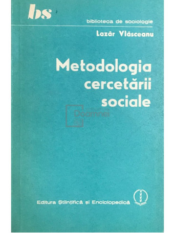 Metodologia cercetarii sociale