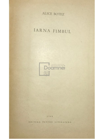 Iarna fimbul