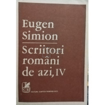 Scriitori romani de azi, vol. 4