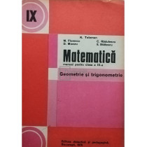 Matematica - Manual pentru clasa a IX-a