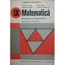 Matematica - Manual pentru clasa a IX-a