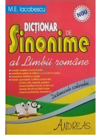 Dictionar de sinonime al limbii romane