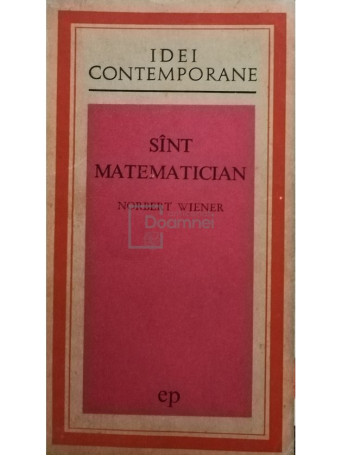 Sunt matematician