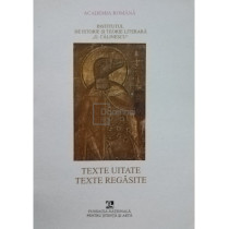 Texte uitate - texte regasite (semnata)