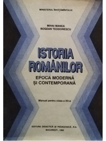 Istoria romanilor - Epoca moderna si contemporana