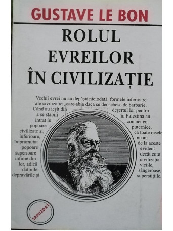 Gustave le Bon - Rolul Evreilor in civilizatie - Brosata